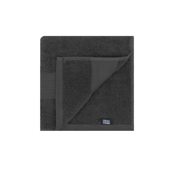 Полотенце махровое Ardesto SuperSoft 50х90см, 100% хлопок, серый темный