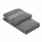 Полотенце махровое Ardesto SuperSoft 50х90см, 100% хлопок, серый