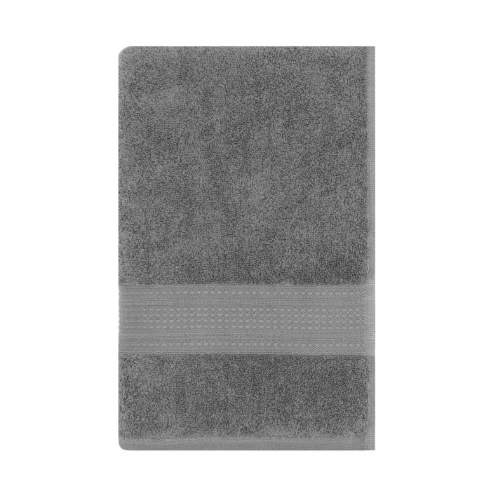 Полотенце махровое Ardesto SuperSoft 70х140см, 100% хлопок, серый
