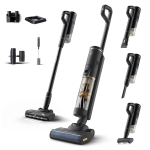 Пылесос Philips беспроводный AquaTrio, 7000 Series, влажная уборка, конт пыль -0.42л, автон. раб. до 25мин, PowerCyclone Aqua, турборежим, черный