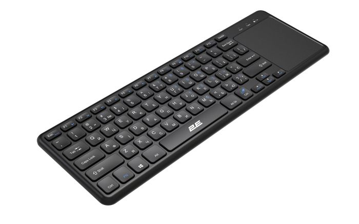 Клавиатура ножничная 2E KT100 78key, WL, EN/UK, чёрный