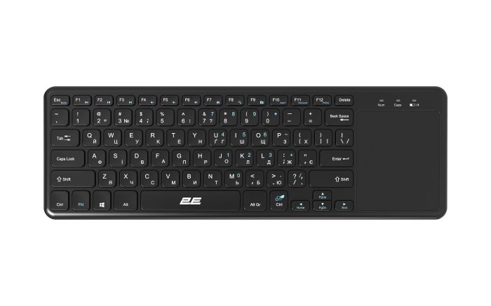 Клавиатура ножничная 2E KT100 78key, WL, EN/UK, чёрный