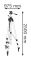 Штатив Bosch BT250 для оптических нивелиров, 1/4", 97.5-250см, 3.4 кг