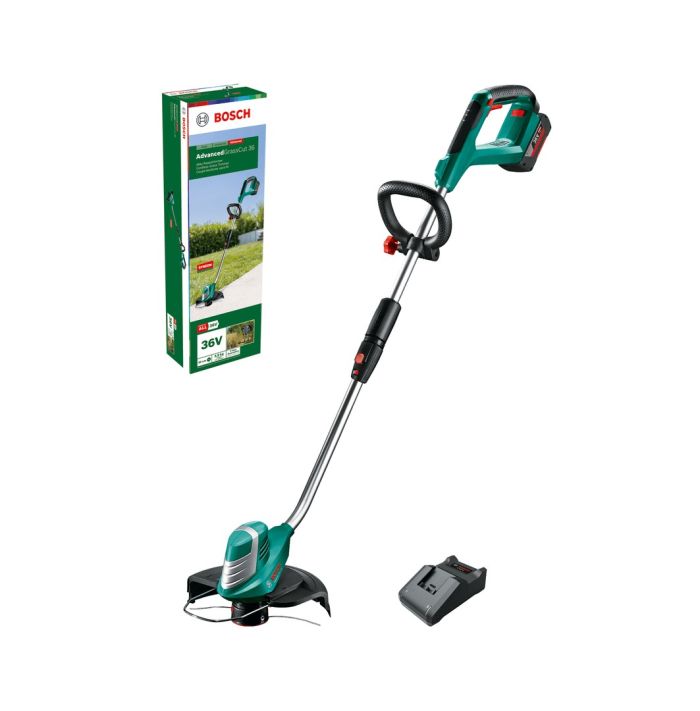 Триммер садовый аккумуляторный Bosch AdvancedGrassCut 36 36В 30см 1x2А·час ЗП AL3620CV 4.1кг