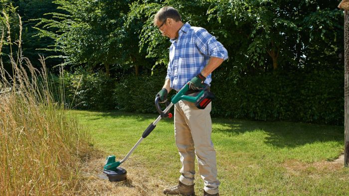 Триммер садовый аккумуляторный Bosch AdvancedGrassCut 36 36В 30см 1x2А·час ЗП AL3620CV 4.1кг