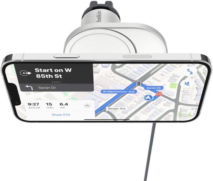 Автомобільний тримач смартфона Belkin MagSafe Qi2 бездротова зарядка
