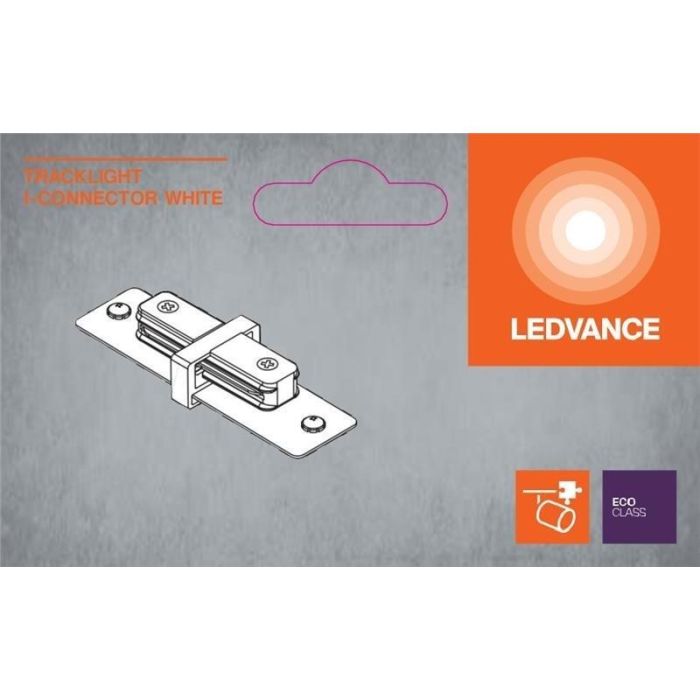 Соединитель шинопровода LEDVANCE прямой белый