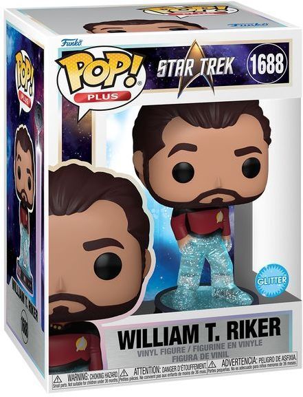 Фигурка Funko POP Plus: Star Trek Transporter - Riker