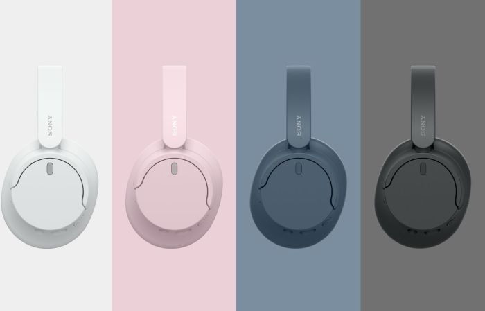 Наушники Over-ear Sony WH-CH720N BT 5.2, ANC, SBC, AAC, Wireless, Mic, Розовый