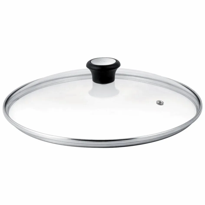 Сковорода з кришкою Tefal So' Light, 24см, алюміній, бакеліт, скло, чорний