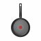 Сковорода з кришкою Tefal So' Light, 24см, алюміній, бакеліт, скло, чорний