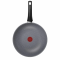 Сковорода ВОК Tefal Hard Stone, 28см, алюминий, бакелит, серый