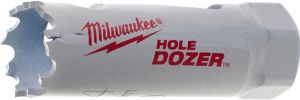 Коронка по металу Milwaukee, біметалічна, 19мм