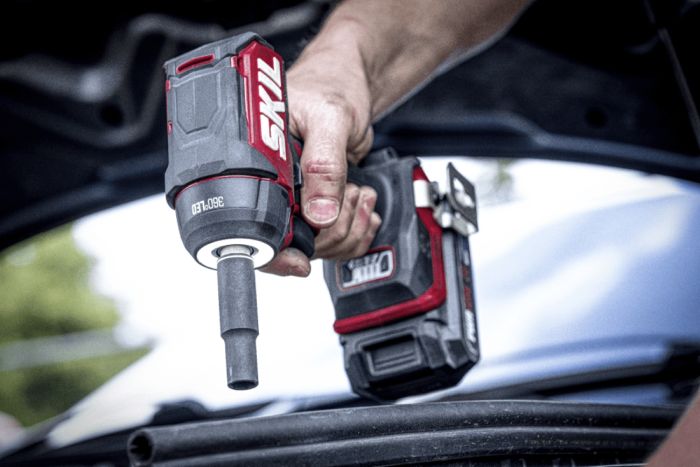 Гайковерт ударный SKIL 3265 CA Compact 20В 1х5А·час до 2850об·мин 250Нм 0.9кг