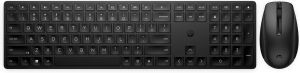 Комплект клавиатура та мышь HP 650, WL, EN/UK, чёрный