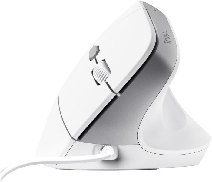 Миша Trust Bayo 2 Ergonomic, USB-A, біла