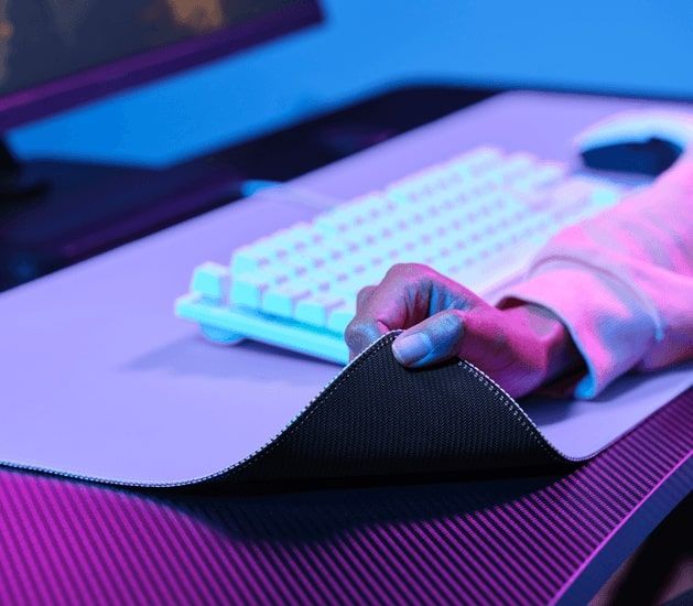 Игровая поверхность Trust GXT 759, XXL (900x400x3мм), фіолетовий
