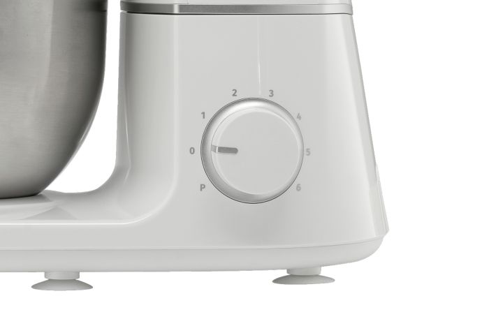 Кухонная машина Gorenje 800Вт, чаша-металл, корпус-металл, насадок-3, белый