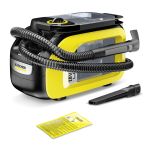 Пылесос профессиональный аккумуляторный моющий Karcher SE 3-18 18В контейнер для воды 1.7л 3.65кг