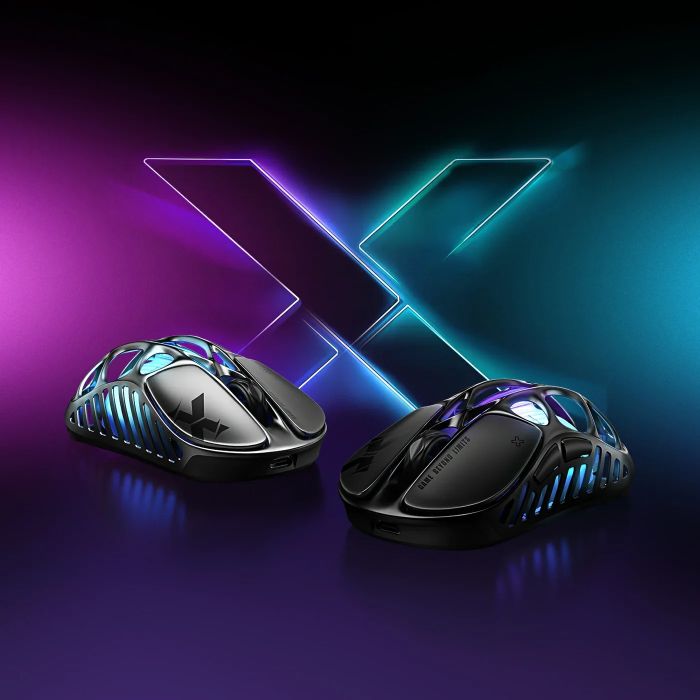 Миша GravaStar Mercury X, BT/WL/USB-A, RGB, чорний