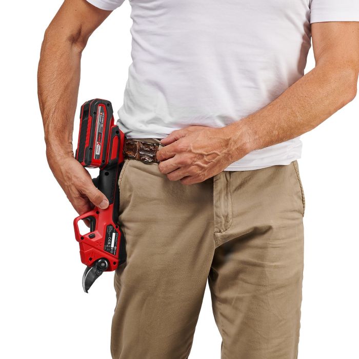 Секатор аккумуляторный Einhell GP-LS 18/28 Li BL - Solo, PXC, 18В, бесщеточный, толщ. 28/14 мм, сталь SK5, 0.82 кг (без АКБ и ЗУ)