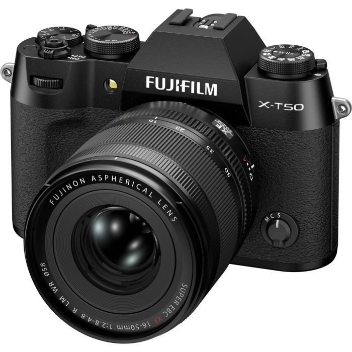 Цифр. фотокамера Fujifilm X-T50 + XF16-50mmF2.8-4.8 R LM WR Kit Black
