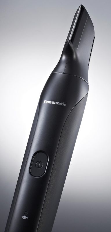 Триммер Panasonic для бороды,усов, тела, сеть+акум., насадок-2, чехол, быстрая зарядка, сталь, черно-золотой