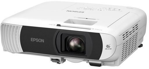 Проєктор Epson EB-FH54 FHD, 4100 lm, 1.3-2.09, Miracast, Apple AirPlay 2