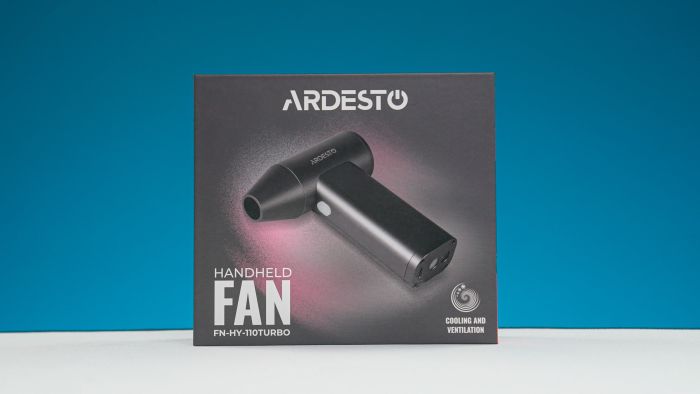 Вентилятор ручний портативний ARDESTO FN-HY-110Turbo