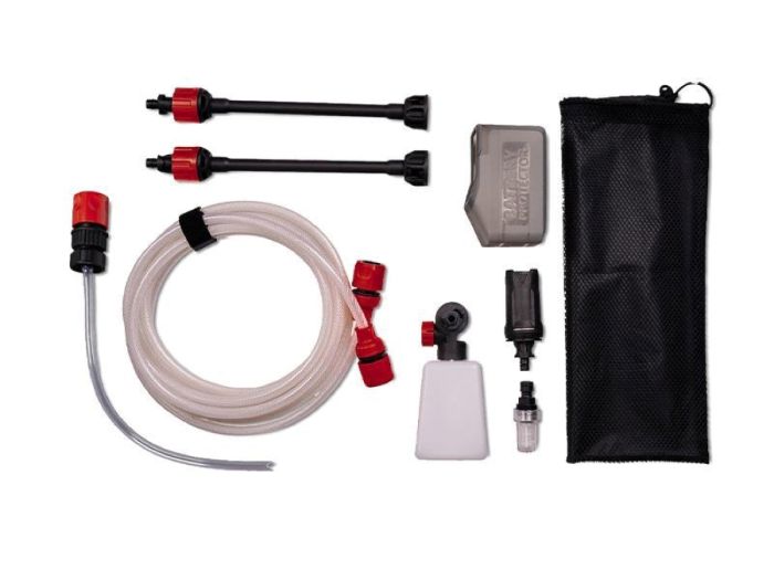 Мойка аккумуляторная Einhell HYPRESSO 18/24-1 Li - Solo, PXC, 18В, до 24 бар, 240 л/мин, самовсасывание, 2.1 кг (без АКБ и ЗУ)