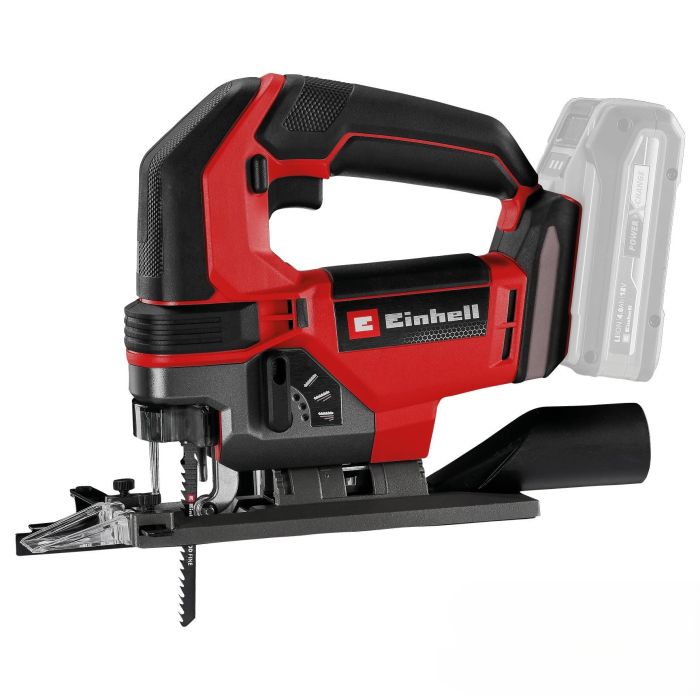 Лобзик аккумуляторный Einhell TE-JS 18/100 Li - Solo, PXC, 18В, 3000 об/мин, ход 26 мм, 1.87 кг (без АКБ и ЗУ)