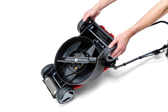 Газонокосилка электрическая Einhell GC-EM 1000/32, 1000 Вт, 32 см, 20-70 мм, бак 30 л, до 300 м2, 7.91 кг