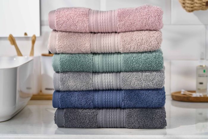 Рушник махровий Ardesto SuperSoft 70х140см, 100% бавовна, синій