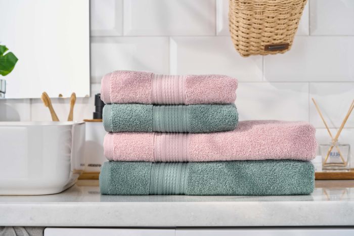 Полотенце махровое Ardesto SuperSoft 50х90см, 100% хлопок, зеленый