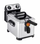 Фритюрниця Tefal Filtra Pro, 2400Вт, ємність-3л, механічне керув., від 150°C до 190°C нержавіюча сталь, черный