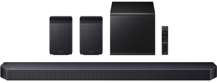 Саундбар Samsung HW-Q930F 580Вт, 9.1.4, BT, HDMI-eARC, Wi-Fi, саб, Dolby Atmos, чорний