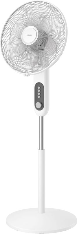 Вентилятор Philips напольный Series 1001, 45см, 47Вт, опора круглая, белый