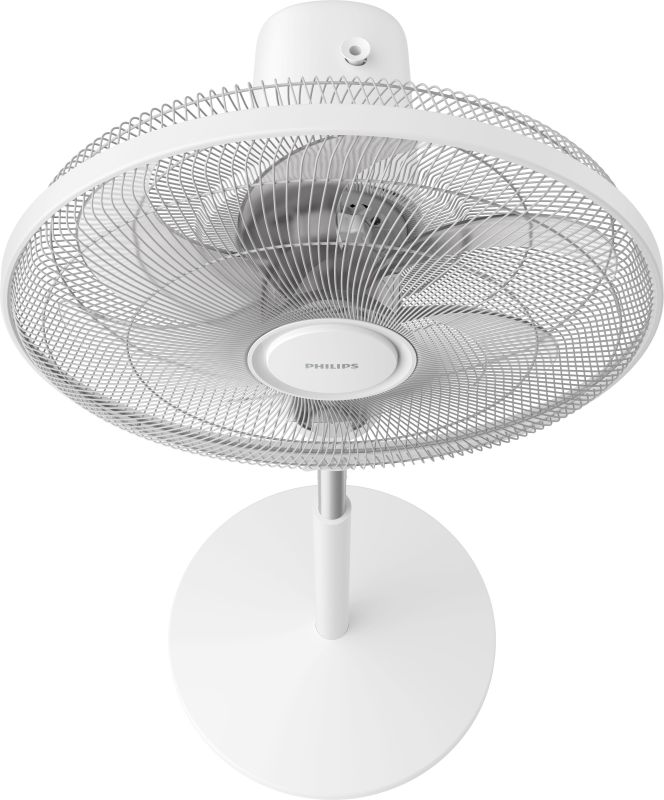 Вентилятор Philips напольный Series 1001, 45см, 47Вт, опора круглая, белый