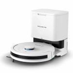 Робот-пылесос Rowenta моющий X-Plorer Serie 90 +, 60000ПаВт, h=9.7см, влажная уборка, мешок-0.29л, конт пыль -0.26л, автон. раб. до 270мин, белый