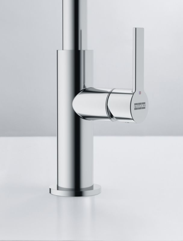Смеситель для кухни Franke Maris Slim J, дл.излива - 252мм, поворотный, 1 рычаг, хром