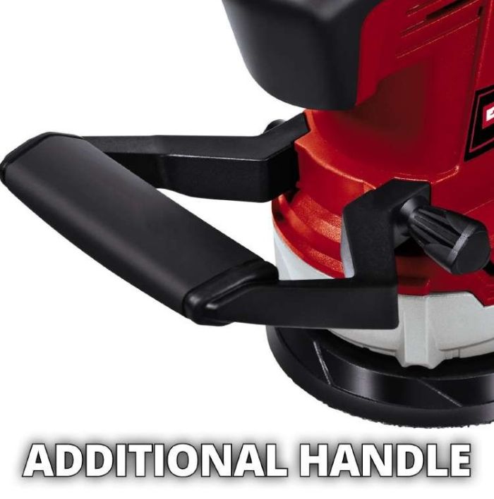 Шлифмашина эксцентриковая Einhell TE-RS 40 E400Вт 125 мм 12000-24000кол·мин 1.87кг