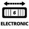 Шлифмашина эксцентриковая Einhell TE-RS 40 E400Вт 125 мм 12000-24000кол·мин 1.87кг