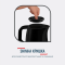 Электрочайник Tefal Delfini 1.5л, пластик, серебристо-черный