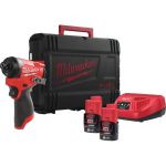 Гвинтоверт ударний акумуляторний Milwaukee M12 FID2-202X 12В АКБ 2х2А·год 0-4000об/хв 170Нм 1/4" ЗП C12C жилет кейс