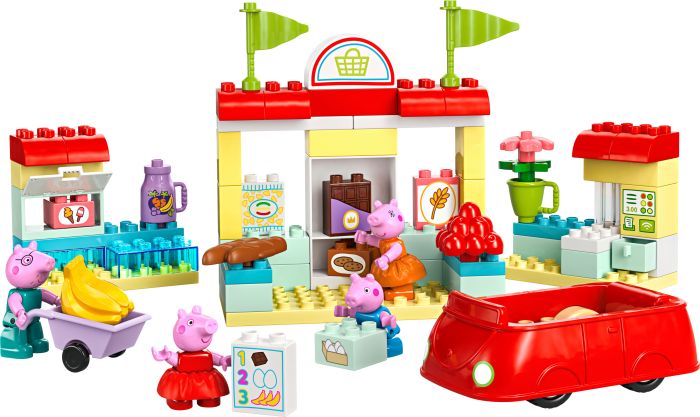 Конструктор LEGO DUPLO Peppa Pig Супермаркет Пеппы