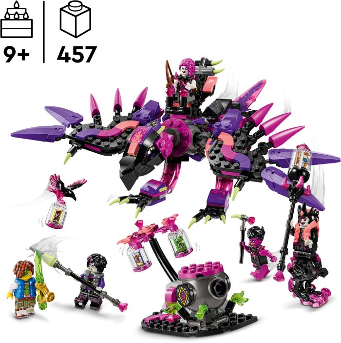 Конструктор LEGO DREAMZzz Кошмарні істоти Невідьми