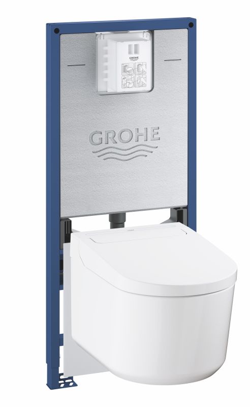 Комплект Grohe Rapid SLX унитаз/биде со скрытым монтажом 4 в 1