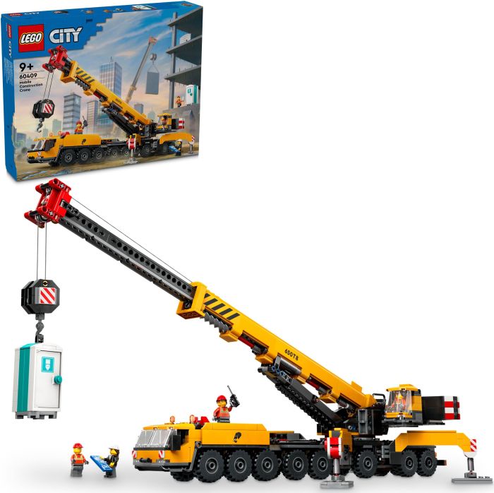 Конструктор LEGO City Жовтий передвижной строительный кран
