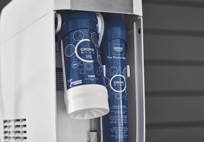 Фільтр Grohe Blue S-розмір для водних систем, білий