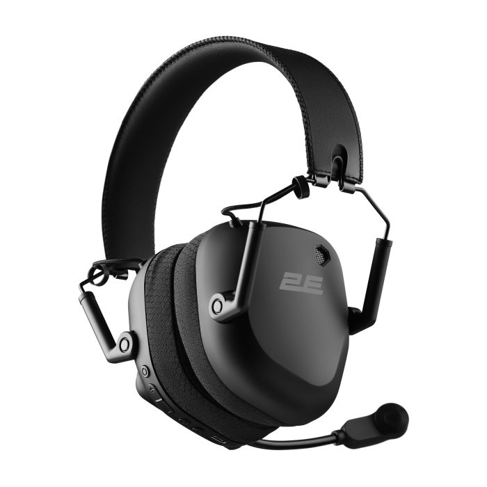 Гарнитура игровая 2E GAMING HG365, BT/WL, чёрный